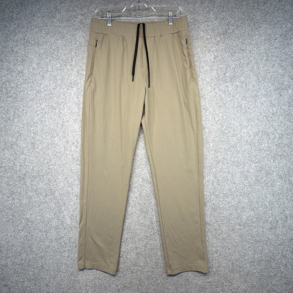 Public Rec All Day Every Day Joggers Mens 32x32 Tan Tapered Pants